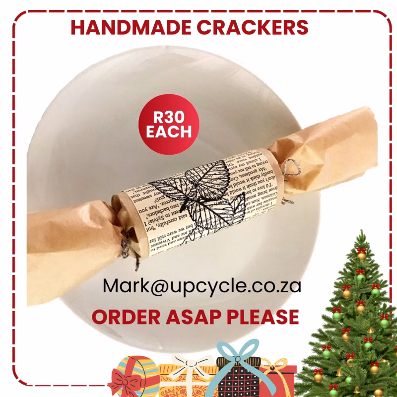 Upcycled Eco-Friendly Christmas Crackers