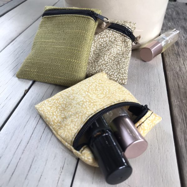 Upcycled Fabric purse made from waste fabrics - Image 2
