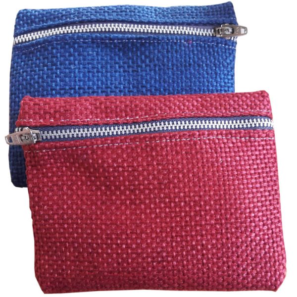 Upcycled Fabric purse made from waste fabrics - Image 5
