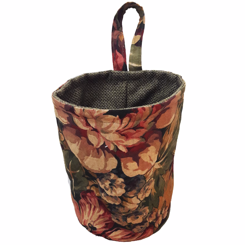 Recycled fabric car bin bags for an easy access dustbin in your car