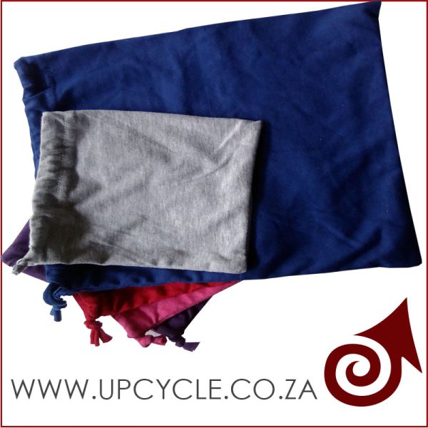 Upcycled t-shirt drawstring bags - Image 3
