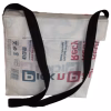 upcycle fused plastic sling bag