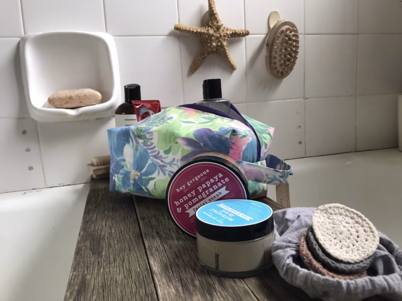 Upcycled billboard Utility bags