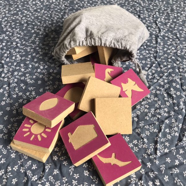 Wooden Memory Game Blocks - Image 2