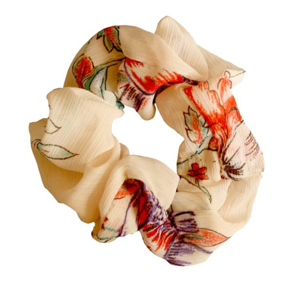 Scrunches made with upcycled fabric - Image 3