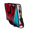 laptop bag bag made from upcycle pvc vinyl