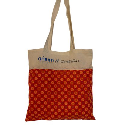 shweshwe cotton tote bag