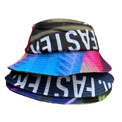Eco-Friendly Upcycled Bucket Hat | Corporate Billboard Fabrics Reimagined - Image 2