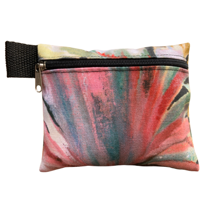 Upcycled Fabric purse made from waste fabrics