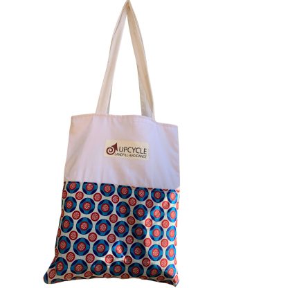 shweshwe cotton tote bag