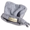 grey drawstring bag