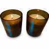 two champagne candle