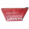 upcycled chip packet makeup bag