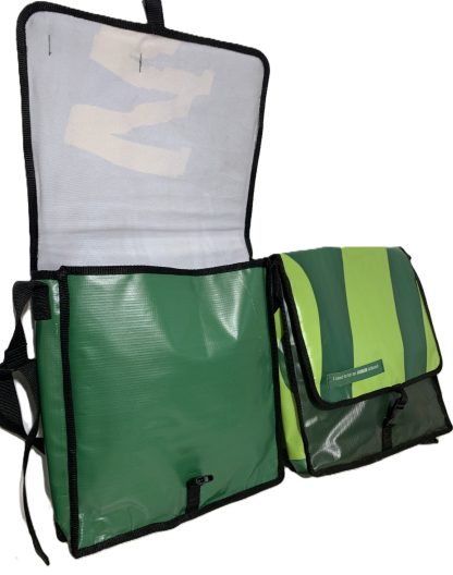 Upcycled billboard Messenger Bags - Image 2